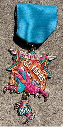 55th Anniversary Fiesta Medal