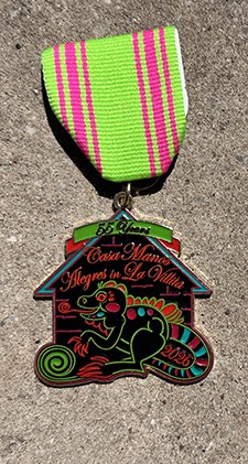 55th Anniversary Fiesta Medal - alt. version